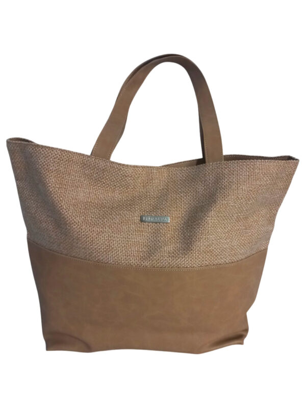 BOLSO PLAYERO IBIZA TOSTADO