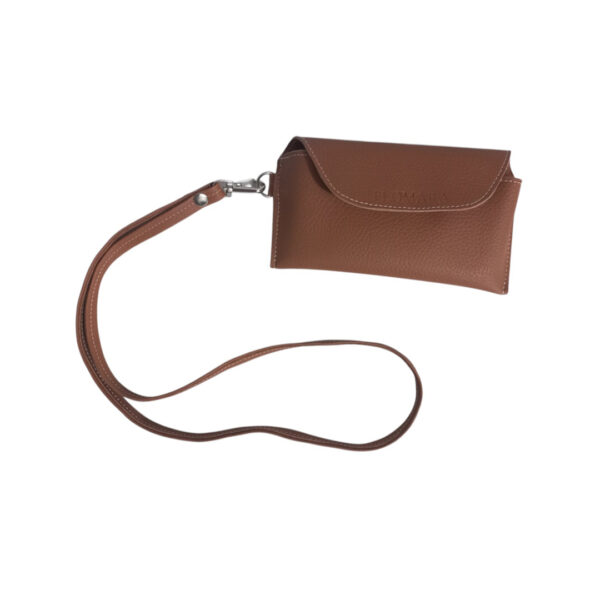 1 PORTA LENTES MANHATTAN MARRÓN